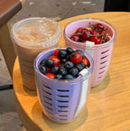 Double-Layer Salad Cup