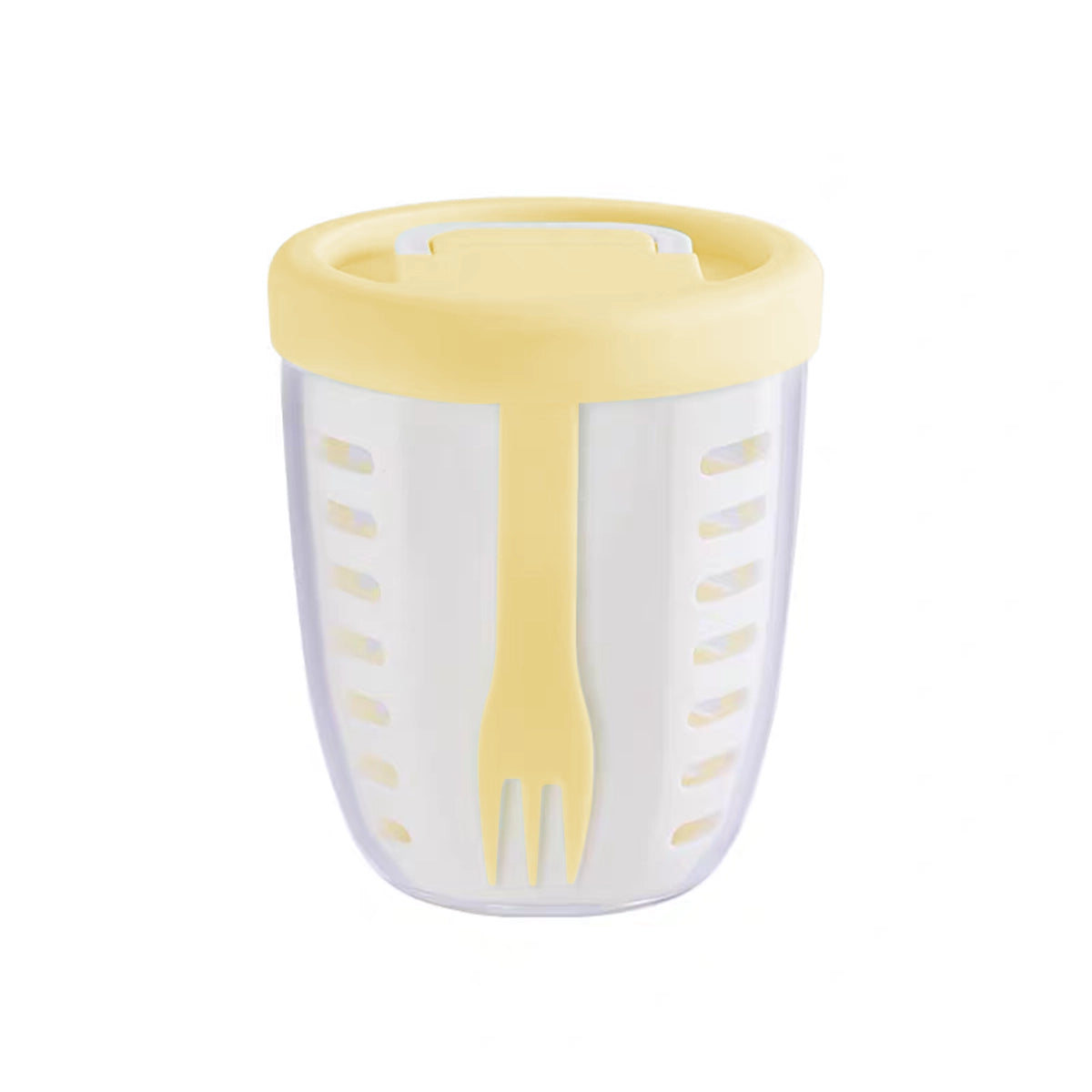 Double-Layer Salad Cup