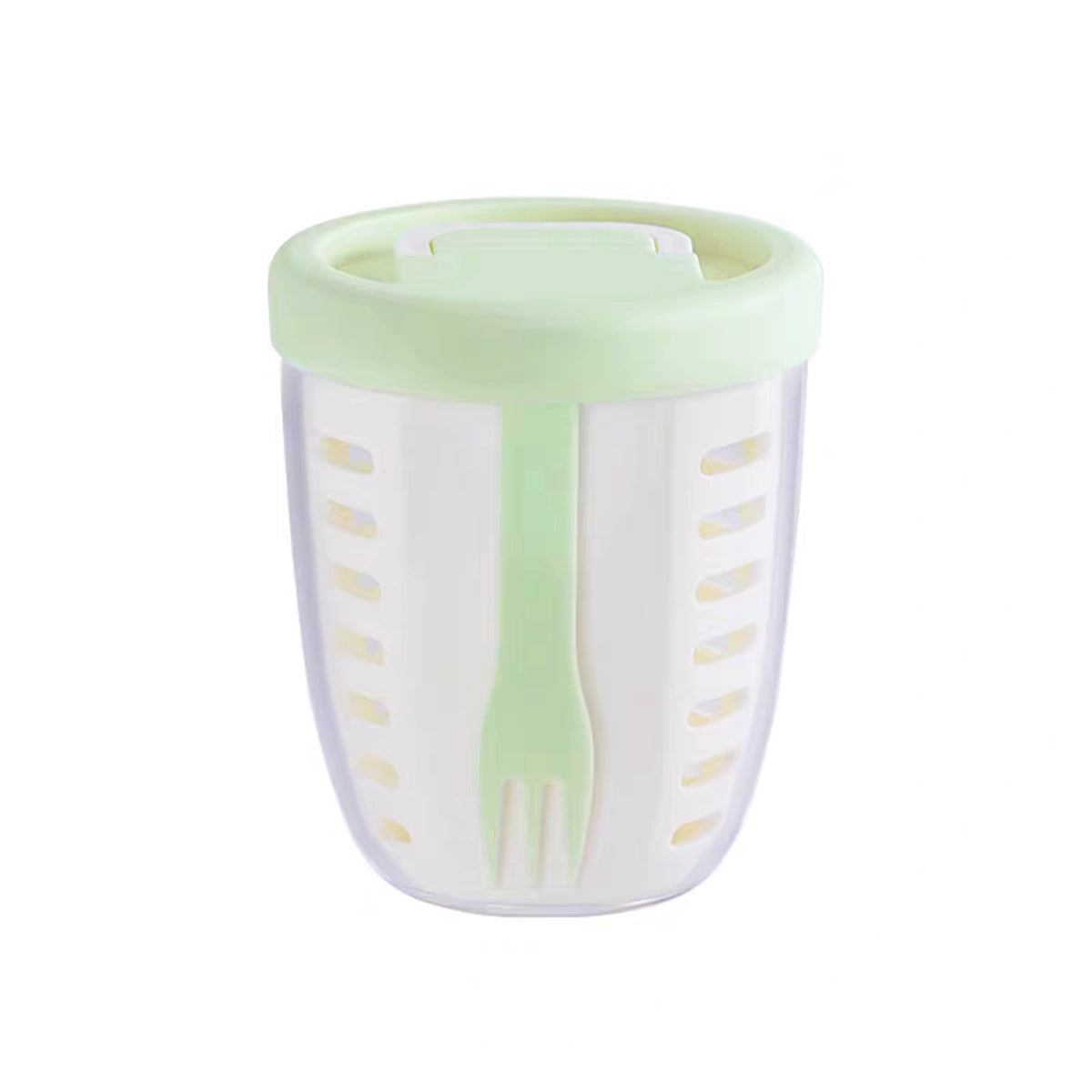 Double-Layer Salad Cup